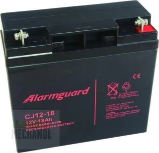 Záložní akumulátor Alarmguard CJ12-18 12V 18Ah